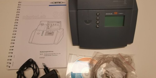 Fotometro ricondizionato WTW photoLab S6 s/n 11130356